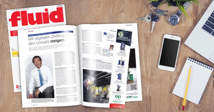 专业杂志Fluid刊登了对德国CADENAS软件技术公司董事长Jürgen Heimbach的专访