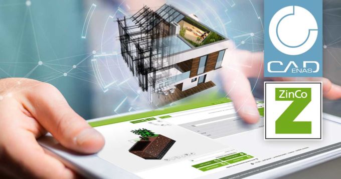 Manufacturer of Green Roof Systems presents new BIM download portal powered by CADENAS