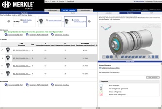 3D CAD Downloadportal von AHP Merkle
