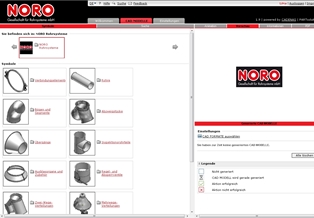 3D CAD Downloadportal von NORO